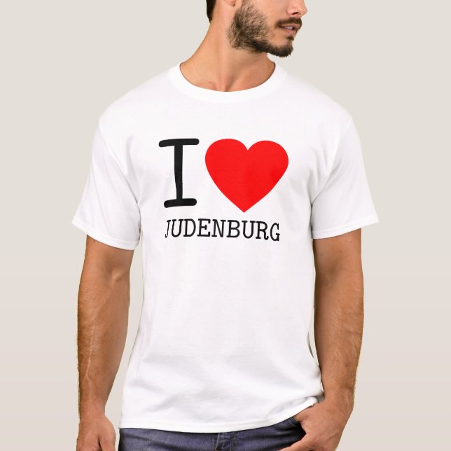 T-shirt J'aime Judenburg Styrie Autriche (Devant)
