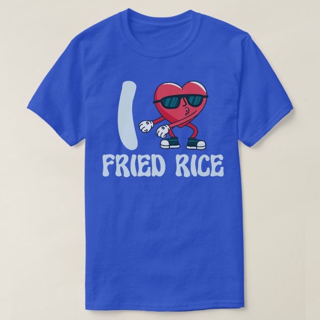 T-shirt J'Aime Juste Le Riz Frit Cuisine Alimentaire Riz F (Design devant)