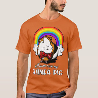 T-shirt J'Aime Juste Mon Cochon De Guinée