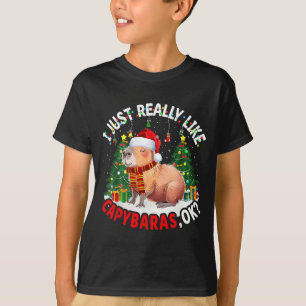 T-shirt J'aime Juste Vraiment Les Capybaras Ok Capybara An