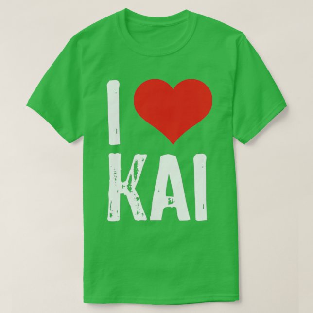 T-shirt J'aime Kai (Design devant)