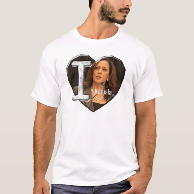 T-shirt J'aime Kamala Harris - (Devant)