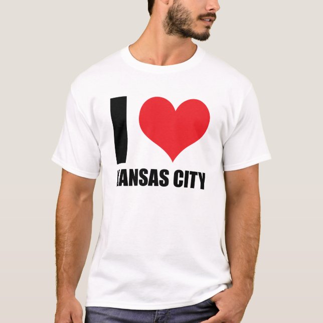 T-shirt J'aime Kansas City (Devant)