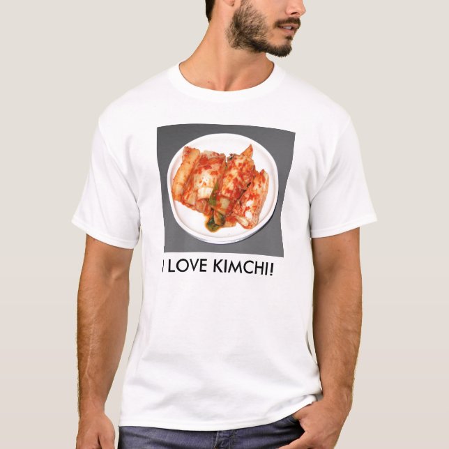 T-SHIRT J'AIME KIMCHI ! (Devant)