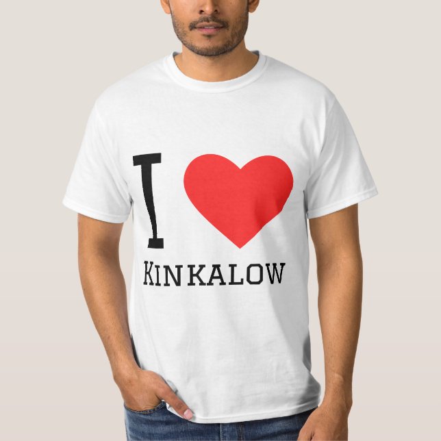 T-shirt J'aime kinkalow (Devant)
