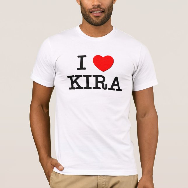 T-shirt J'aime Kira (Devant)