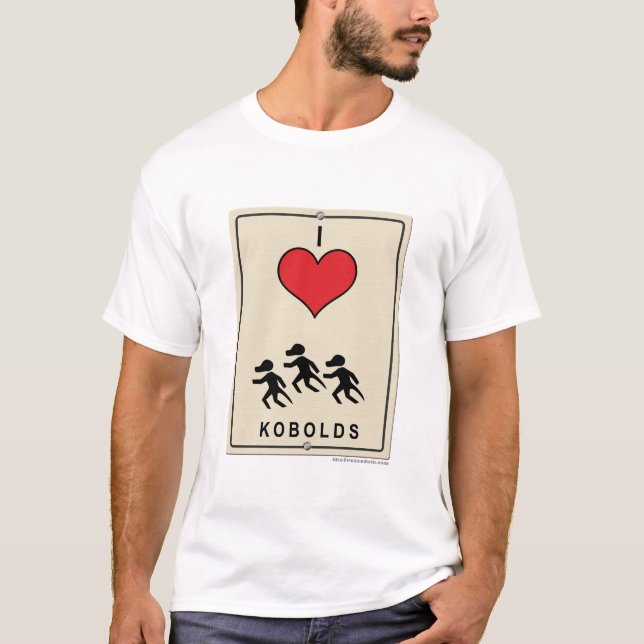 T-shirt J'aime Kobolds (Devant)