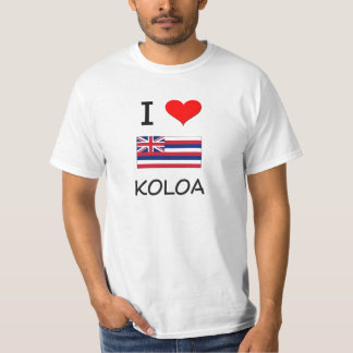 T-shirt J'aime KOLOA Hawaï