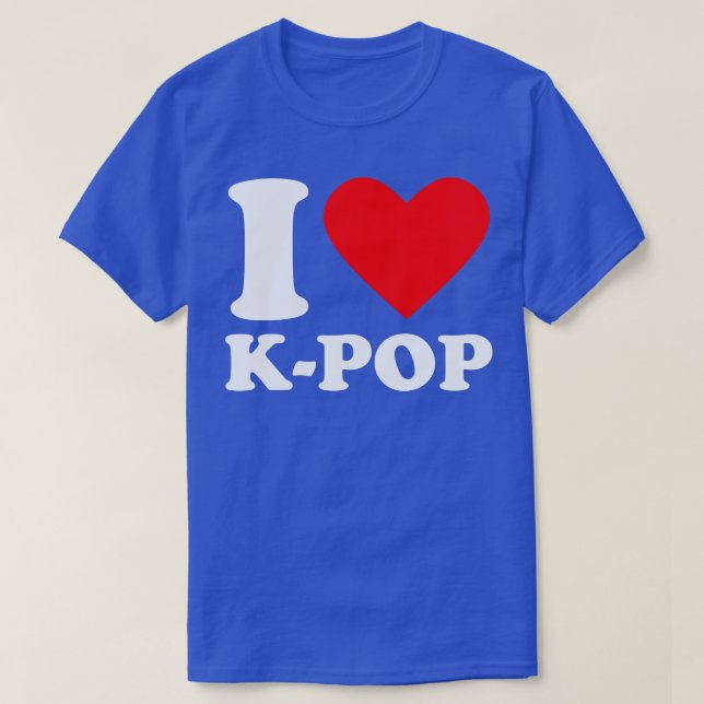 T-shirt J'aime KPop (Design devant)