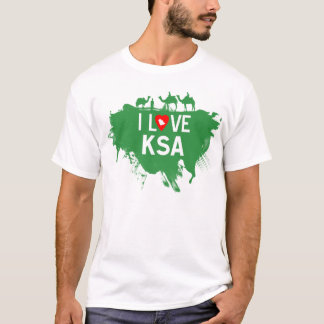 T-SHIRT J'AIME KSA TEEZ