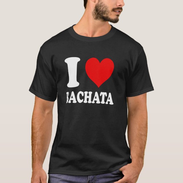 T-shirt J'aime la Bachata (Devant)