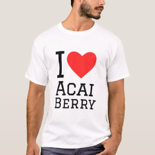 T-shirt J'aime la baie d'acai