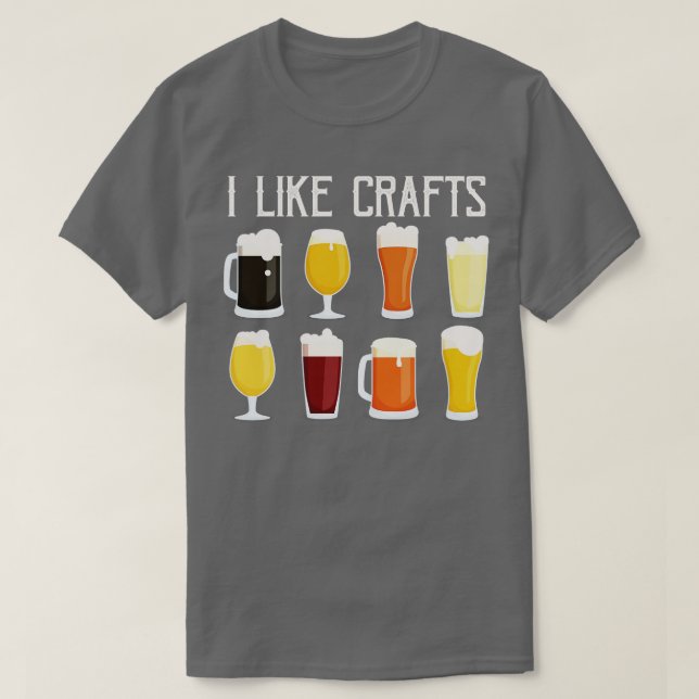 T-shirt J'aime la bière artisanale (Design devant)