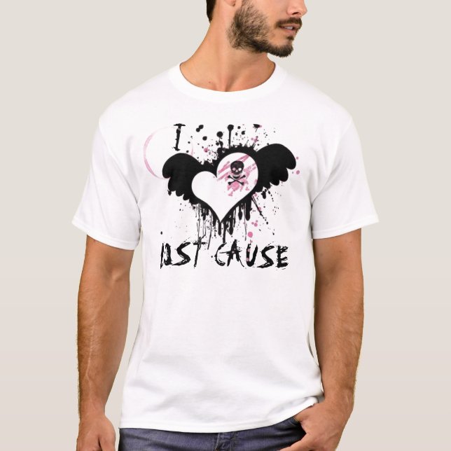 T-SHIRT J'AIME LA CAUSE PERDUE (Devant)