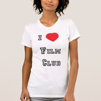 T-shirt J'aime la chemise de ciné-club