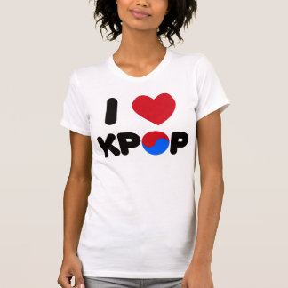 T-shirt J'aime la chemise de kpop