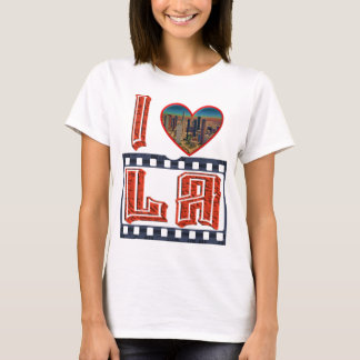 T-shirt J'aime la chemise de LA, la Californie, photo de
