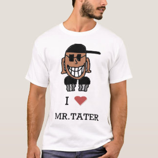 T-shirt J'AIME LA CHEMISE de MR.TATER (aucune image