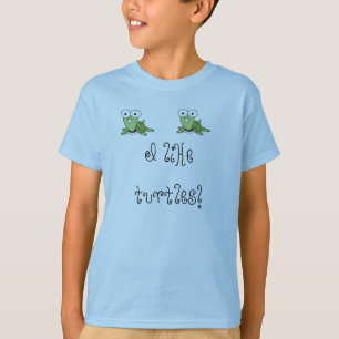 T-shirt J'aime la chemise de tortues