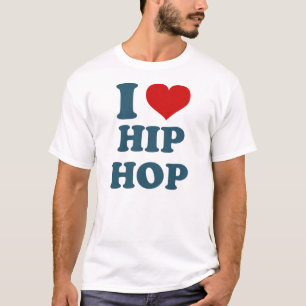 T-shirt J'aime la chemise Hiphop