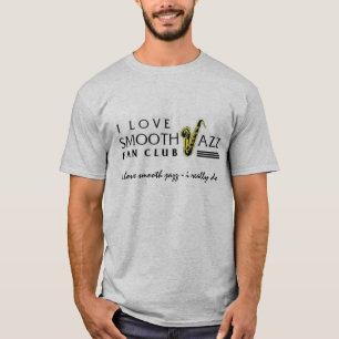 T-shirt J'aime la chemise lisse 6501 de gris du club de