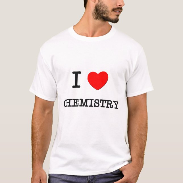 T-SHIRT J'AIME LA CHIMIE (Devant)