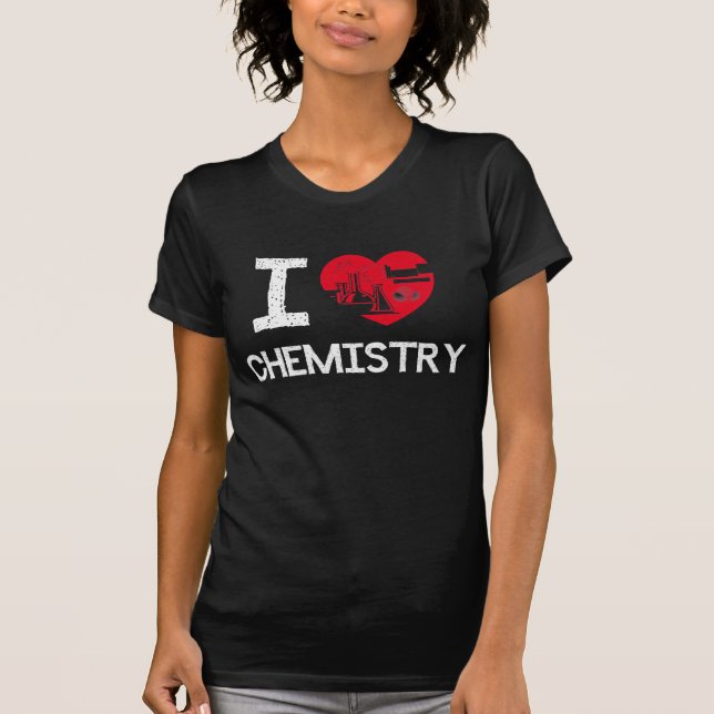 T-shirt J'aime la chimie ! ! ! (Devant)