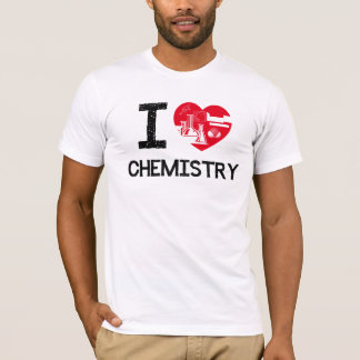 T-shirt J'aime la chimie ! ! !