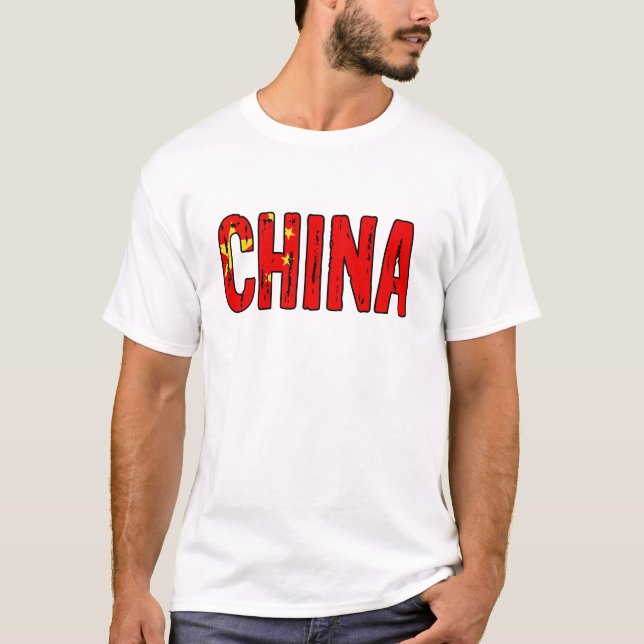 T-shirt J'aime la Chine (Devant)