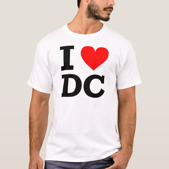 T-shirt J'aime la conception de C.C (Devant)
