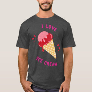T-shirt J'aime la crème glacée 1