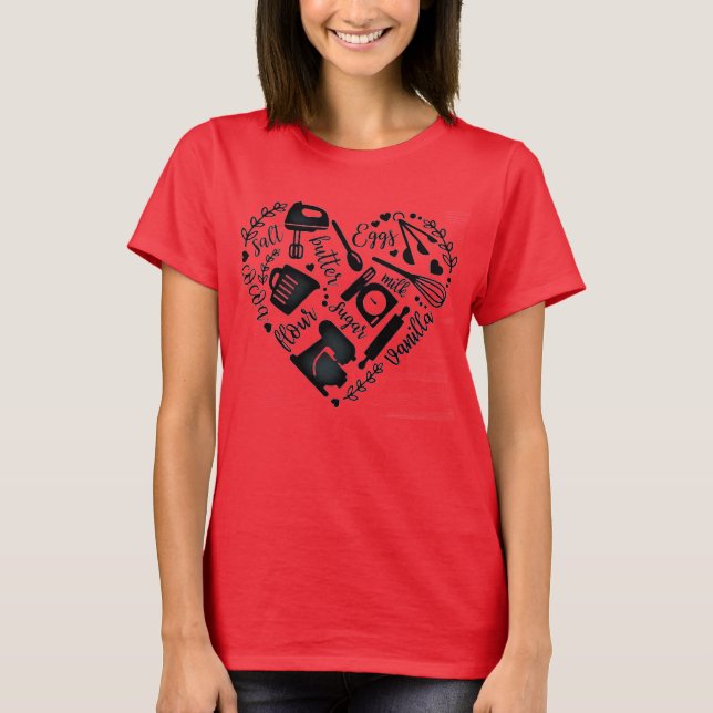 T-shirt J'aime la Cuisine (Devant)