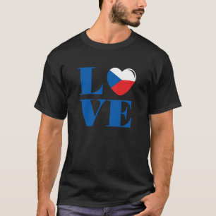 T-shirt J'aime la Czechia