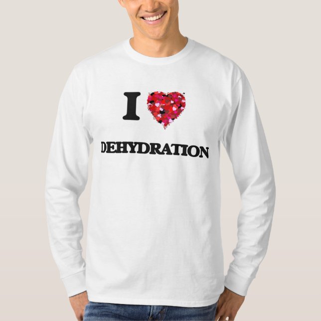T-shirt J'aime la déshydratation (Devant)