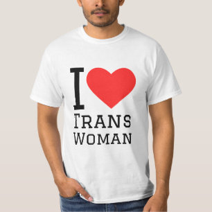 T-shirt J'aime la femme trans