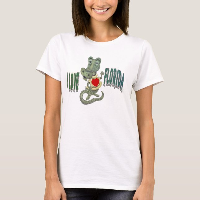 T-shirt J'aime la Floride (Devant)