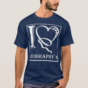 T-shirt J'aime la géographie 11