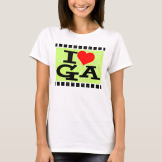 T-shirt J'aime la Géorgie