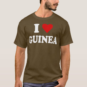 T-shirt J'aime la Guinée