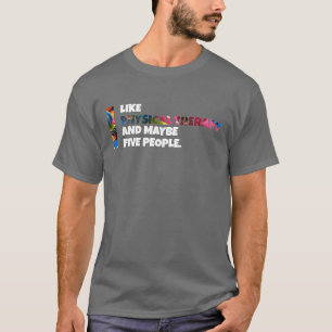 T-shirt J'aime la kinésithérapie