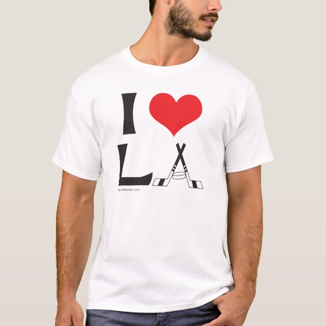 T-shirt J'aime la LA (Devant)