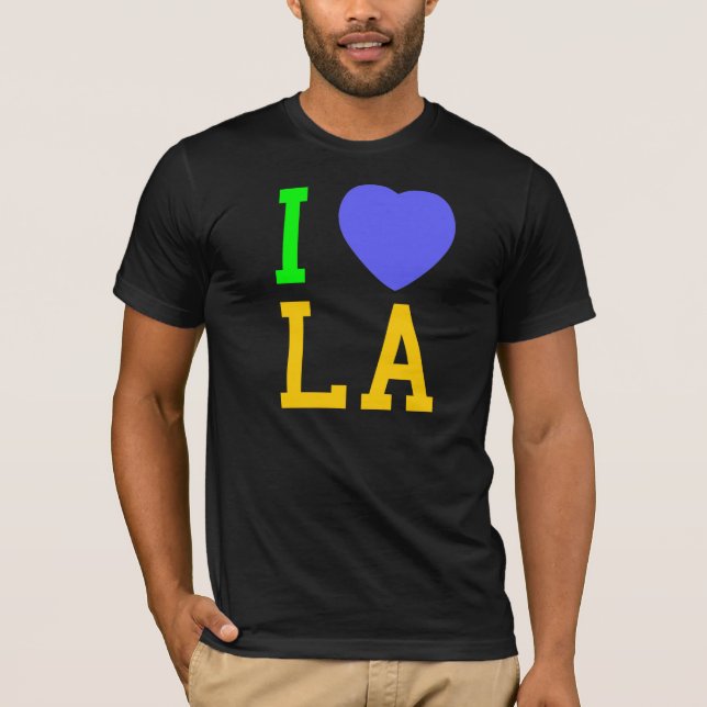 T-shirt J'aime la LA (Devant)