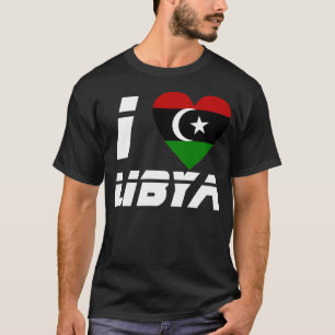T-shirt J'aime la Libye
