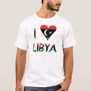 T-shirt J'aime la Libye