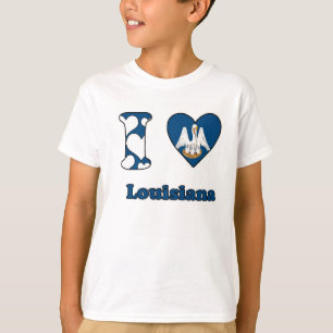 T-shirt J'aime la Louisiane
