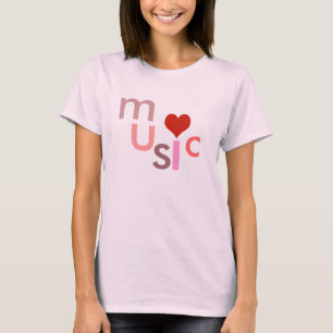 T-shirt J'aime la musique