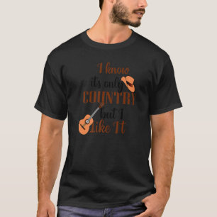 T-shirt J'aime la musique country 1