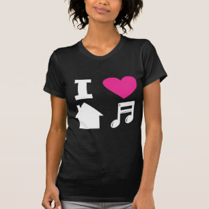 T-shirt J'aime la musique de maison