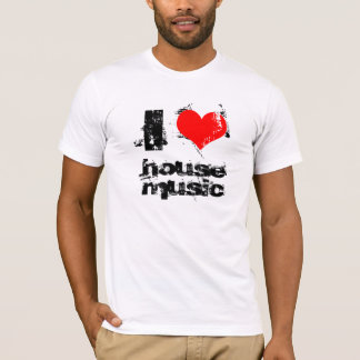 T-shirt J'aime la musique de maison