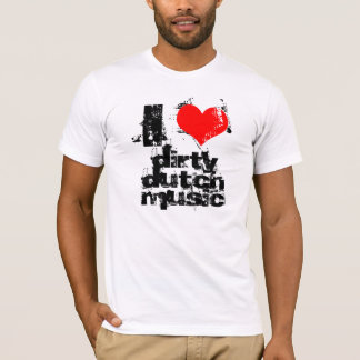 T-shirt j'aime la musique sale en dutch